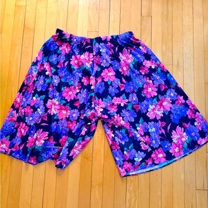Vintage long flouncy shorts (looks like a skirt when on)